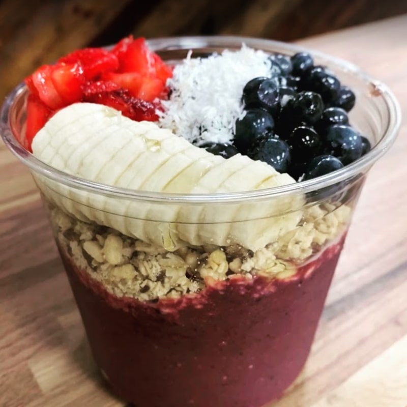 berri purple acai bowl